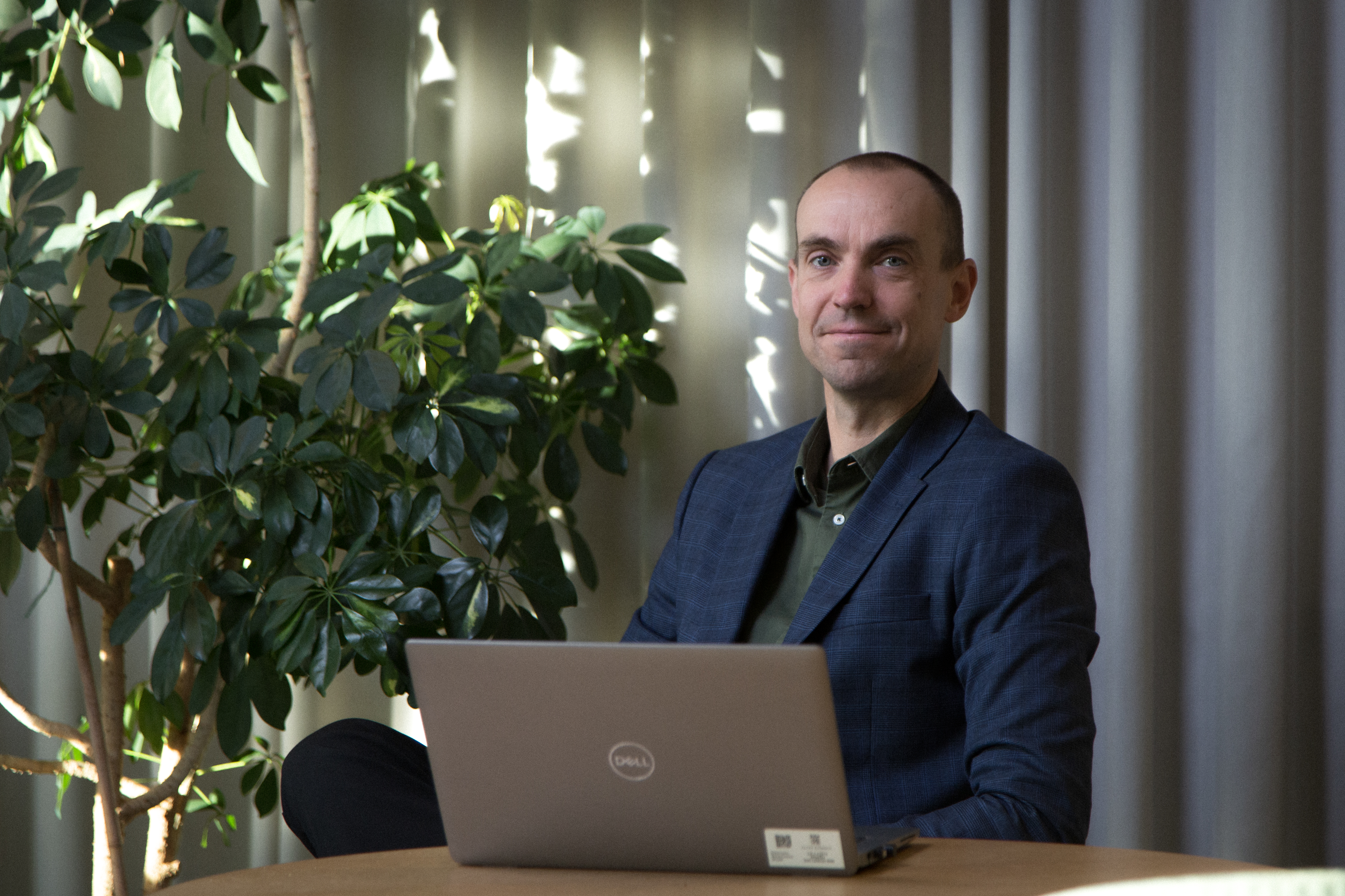 Foto på mannen som medverkar i artikeln