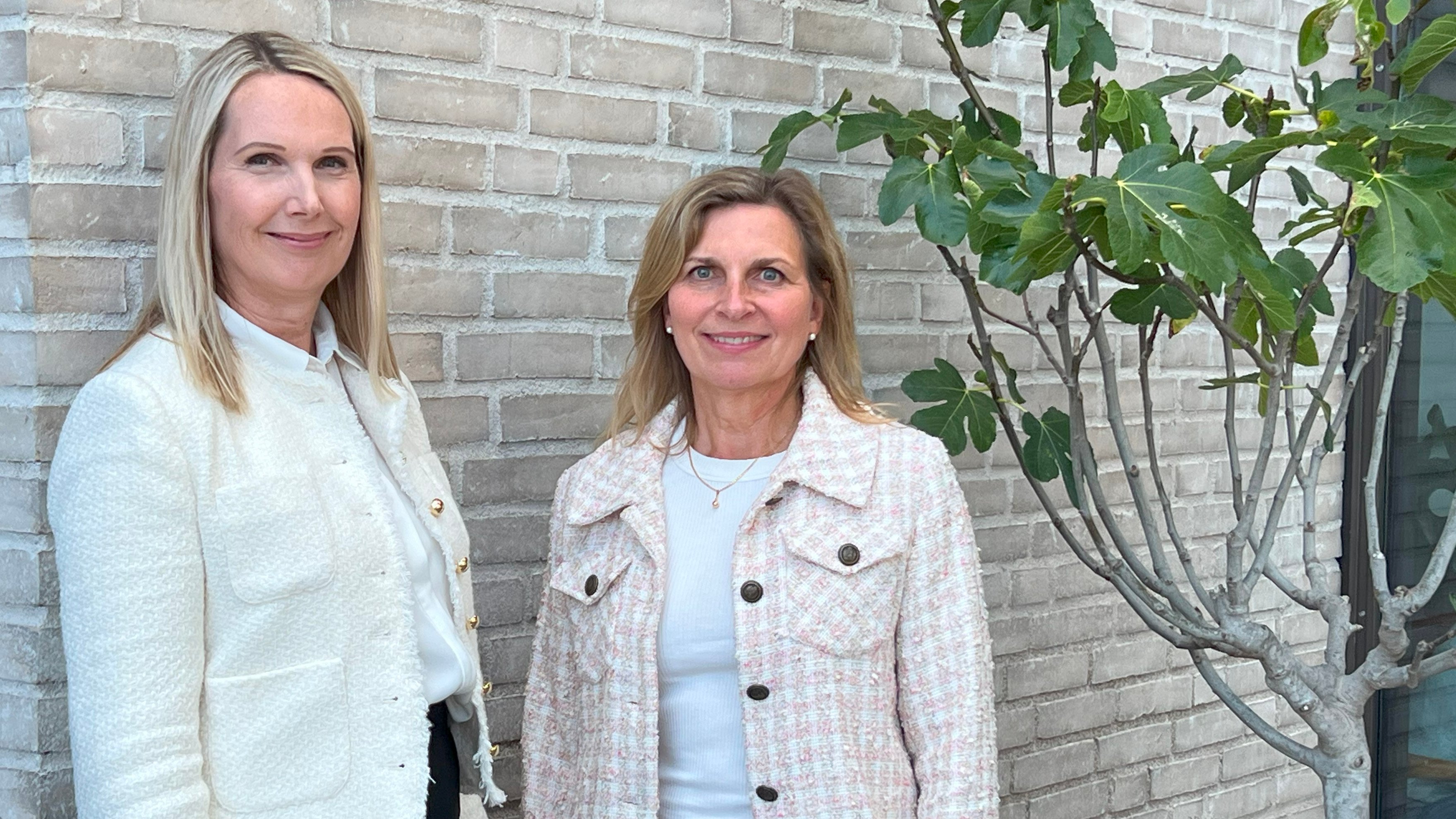 Anja Clausin och Inger Ek